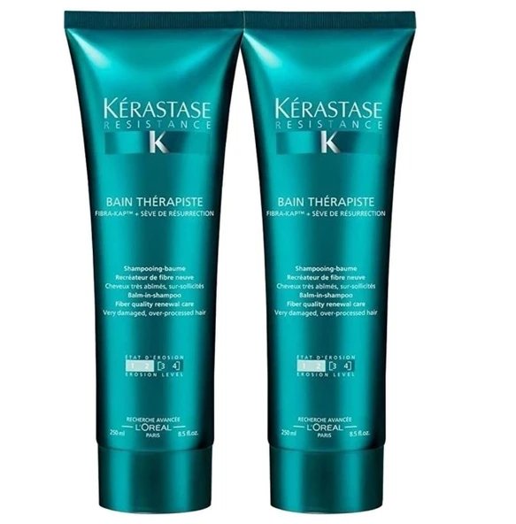 Resistance Therapist Bain Therapiste Onarıcı Şampuan 250 ml 2 Adet ürün görseli 1