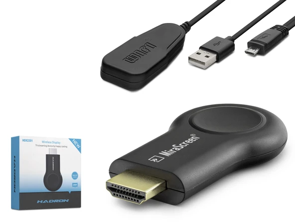 Hdmi Kablosuz Görüntü Aktarim Cihazi Wireless Display - Siyah HDX2351 ürün görseli 1