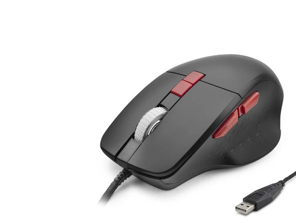 G370 Gaming Mouse 3600 Dpi Rgb - Siyah ürün görseli 1