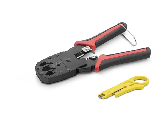 Rj45 8P8C Network Sıkma Pensesi Kırmızı TK154 ürün görseli 1
