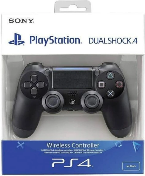 Sony Ps4 Dualshock 4 V2 Gamepad Siyah Yeni Nesil Kol ürün görseli 1