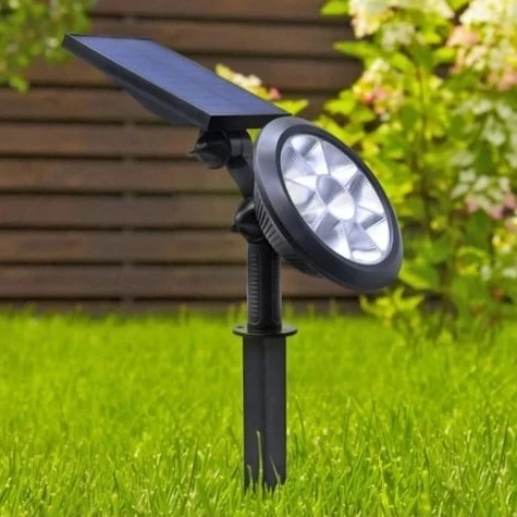 CATA 18W SOLAR BAHÇE ARMATÜRÜ ( yeşil ışık ) ürün görseli 1