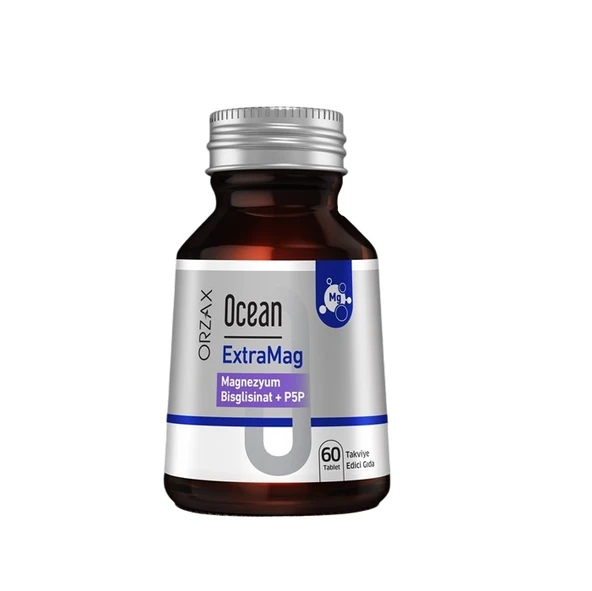 Ocean Extramag Magnezyum Bisglisinat + P5P 60 Tablet ürün görseli 1