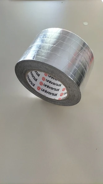Üniversal Alüminyum Folyo Takviyeli Bant  70 MMx25 MT- 1 Adet ürün görseli 1