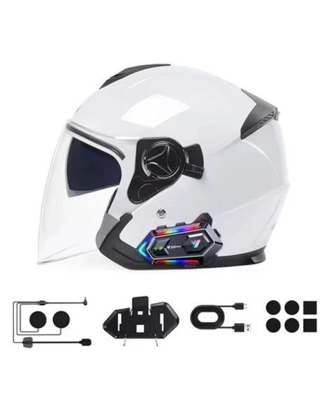 Bt5.3 Çipli Kask İçi Bluetooth Kulaklık 25 Saat Pil - Resim 4