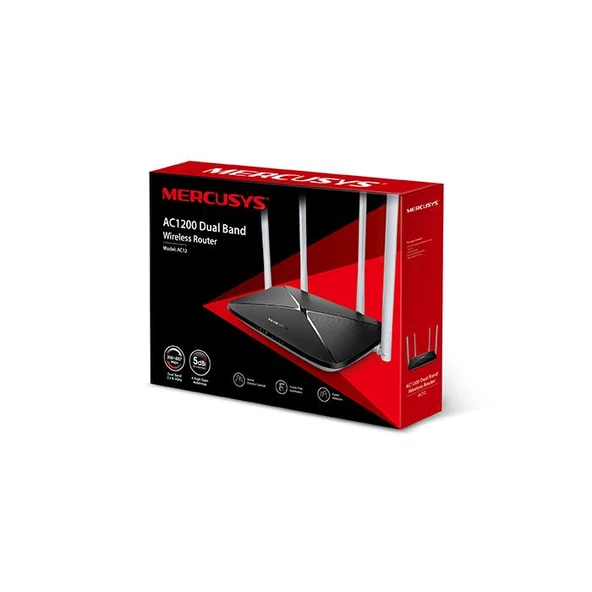 Tp-Link Mercusys Ac12  Ac 1200 Wireless Dual Band Router ürün görseli 1