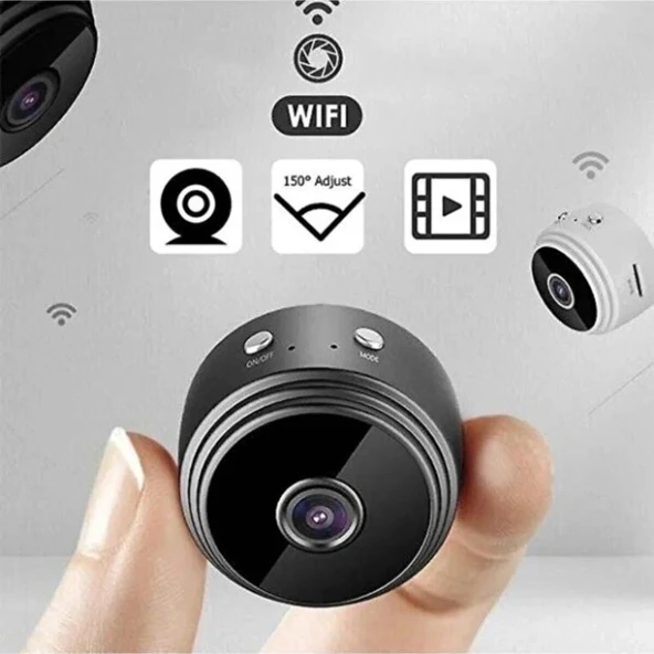 Mini HD WiFi Güvenlik Kamerası - Resim 5