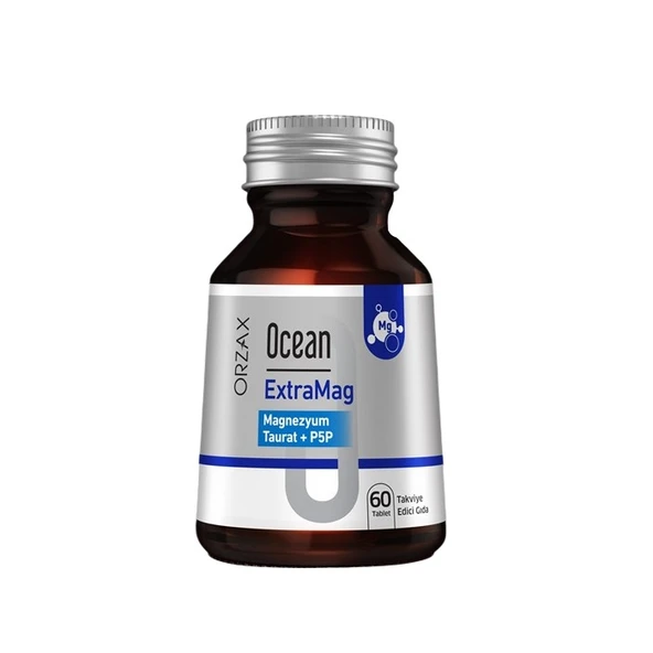 Ocean Extramag Magnezyum Taurat+ P5P 60 Tablet ürün görseli 1
