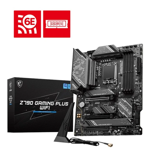 MSI Z790 Gaming Plus Wifi D5 1700P Hdmi Dp Type-C ürün görseli 1