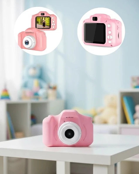 Hd Mini Dijital Kamera Video Ve Fotoğraf Çekim Özellikli Şarjlı Taşınabilir Kayıt Cihazı ürün görseli 1