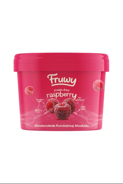 Freeze Dried Ahududu Kova (Dondurularak Kurutulmuş Ahududu) ürün görseli 1