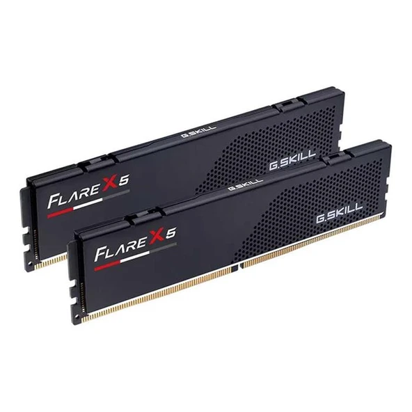 GSKILL Flare X5 DDR5-5600Mhz CL36 32GB (2X16GB) DUAL (36-36-36-89) 1.2V AMD EXPO Teknoloji F5-5600J3636C16GX2-FX5 ürün görseli 1