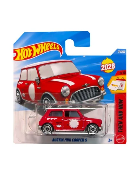 Hot Wheels Austin Mini Cooper S JJK94 ürün görseli 1
