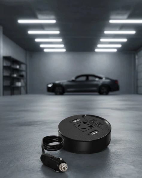 Şık Tasarımlı Araç İçi Power Converter Dayanıklı Ve Güçlü ürün görseli 1