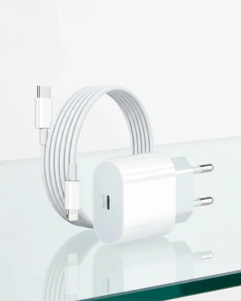 İphone 14 13 12 11 Pro Pro Max 20w Pd Lightning Hızlı Şarj Cihazı ürün görseli 1