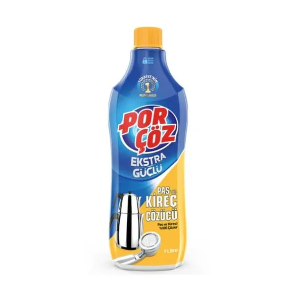 Porçöz Pas Ve Kireç Sökücü 1 Lt ürün görseli 1