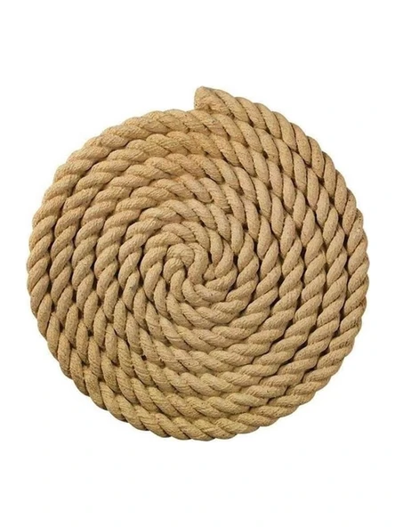 Jüt Halat Ip 10 mm 40 Metre Dekoratif Hasır Kendir ürün görseli 1