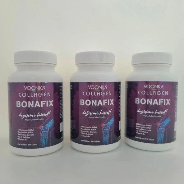 Bonafix 90 Tablet 3 Aylık Bone Paketi 90X3 270 Adet Tablet - Kofre ürün görseli 1