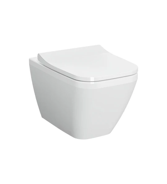 VitrA İntegra Square Kare Asma Klozet + Slim Duroplast Yavaş Kapak ürün görseli 1