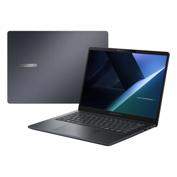 Asus ExpertBook B3 B3405CCA-U7255H321TB1D Ultra 7 255H 32GB 1TBSSD 14" FullHD+ FreeDOS Dizüstü Bilgisayar ürün görseli 1