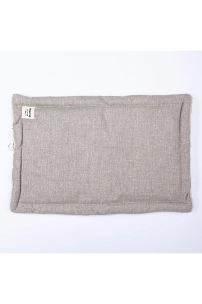 Pawstar Lüx Pet Mat Kedi Köpek Yatağı Yıkanabilir Bej 50-70cm ürün görseli 1
