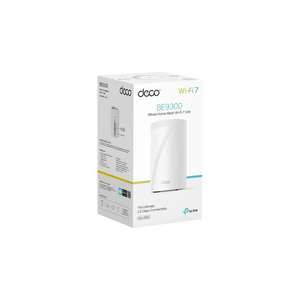 TP-Link Deco BE65 9300 Mbps 1'li Router - Resim 4