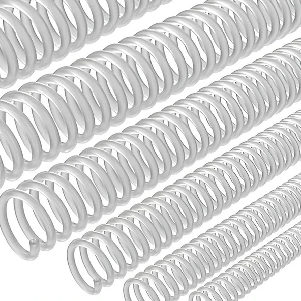 Kayreb Spiral Plastik Helezon 100 LÜ 25 MM Şeffaf ürün görseli 1