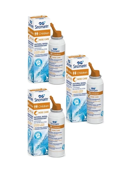 Sinomarin Children Burun Spreyi 100 Ml 3'Lü PAKET (SKT:04/2028) ürün görseli 1
