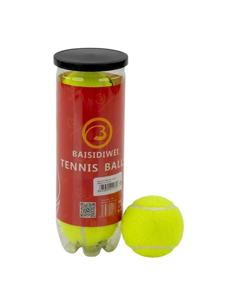 Tenis Topları 3’lü Set Yüksek Performans Ve Dengeli Zıplama ürün görseli 1
