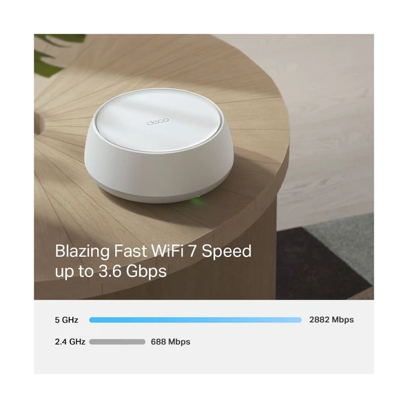 TP-Link Deco BE22 3600 Mbps 3'lü Router - Resim 4