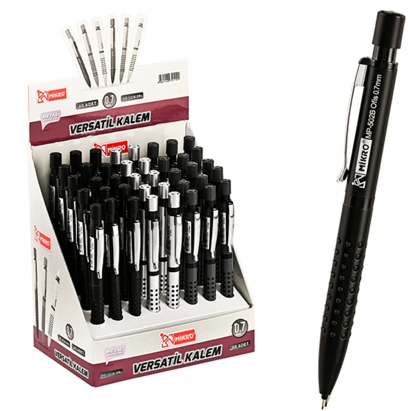 Mikro Versatil Kalem 0.7 MM St. 502B-40 Standlı ürün görseli 1