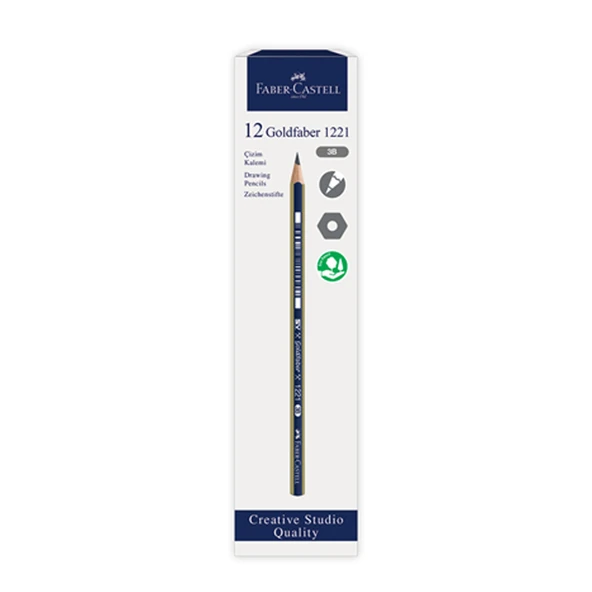 Faber-Castell Kurşun Kalem Dereceli Goldfaber 4H 5165000004000 ürün görseli 1