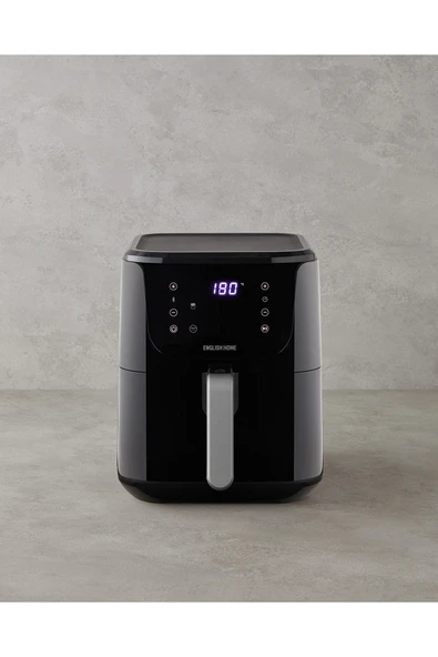 AIF 2030 XL Sıcak Tutma Hazneli Air Fryer 1500W Siyah-Krom ürün görseli 1