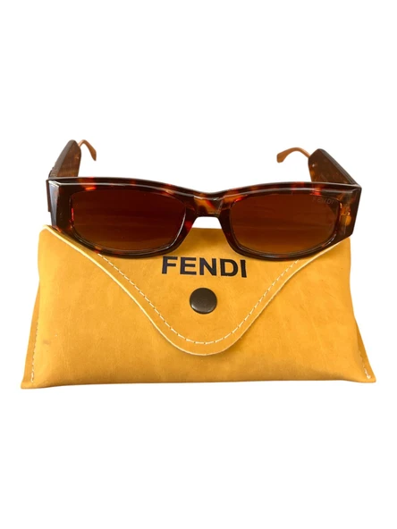 FENDİ LEOPAR MODEL KADIN GÜNEŞ GÖZLÜĞÜ KADIN LEOPAR ürün görseli 1