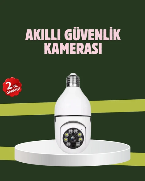 Yüksek Çözünürlüklü Kablosuz Akıllı Güvenlik Kamerası ürün görseli 1