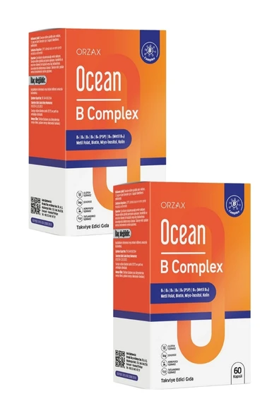 Ocean B Complex 60 Kapsül x 2 Adet ürün görseli 1
