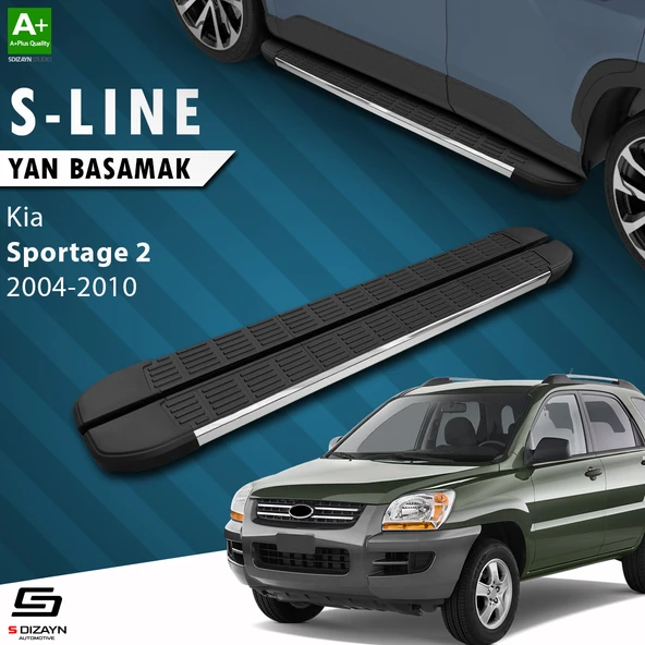 Kia Sportage 2 S-Line Krom Yan Basamak 173 Cm 2004-2010 ürün görseli 1