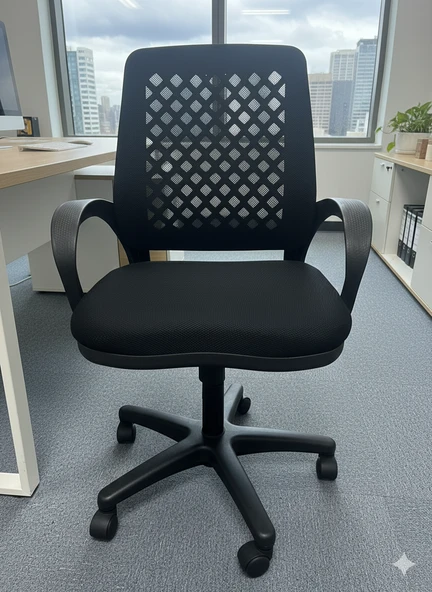 Ergonomik File Sırtlı Ofis ve Çalışma Koltuğu,Rahat Sünger Oturum, Yönetici Koltuğu ürün görseli 1