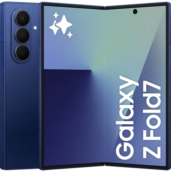 Samsung Galaxy Z Fold7 512 GB 12 GB Ram Gölge Mavisi (Samsung Türkiye Garantili) ürün görseli 1