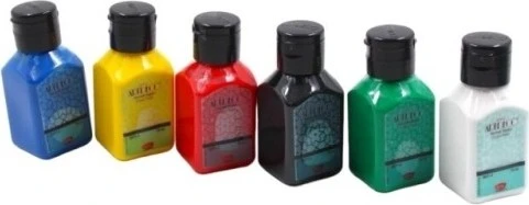 Artdeco Kids Parmak Boyası 6x50 Ml Temel Renkler ürün görseli 1