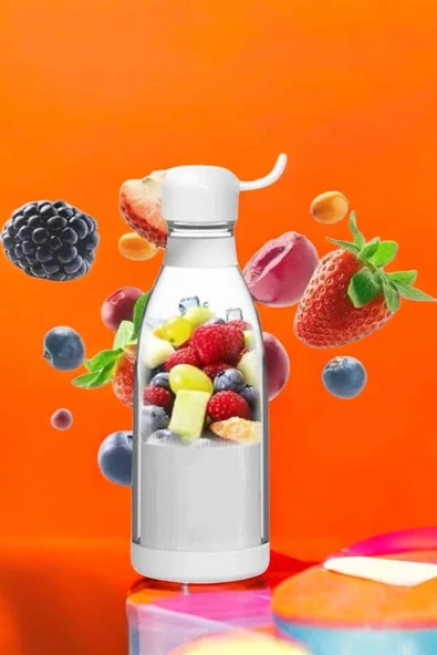 El Blender Taşınabilir Meyve Blender Şarj Edilebilir Taşınabilir Blender Elektrikli ürün görseli 1