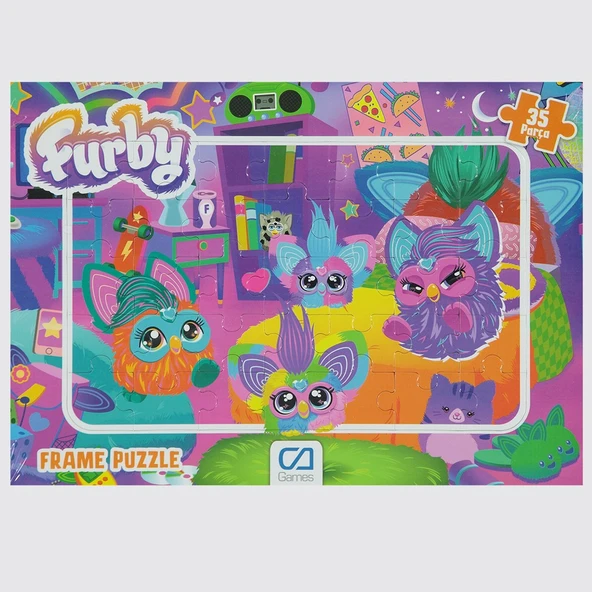 Ca Games Furby Frame Puzzle ürün görseli 1