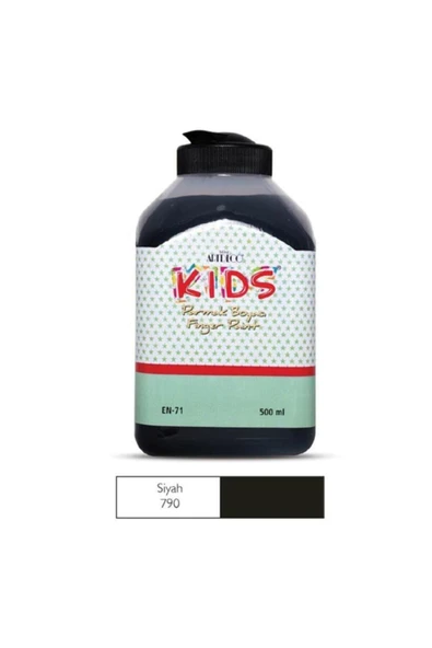 Artdeco Parmak Boyası Kıds 500 ML Siyah ürün görseli 1