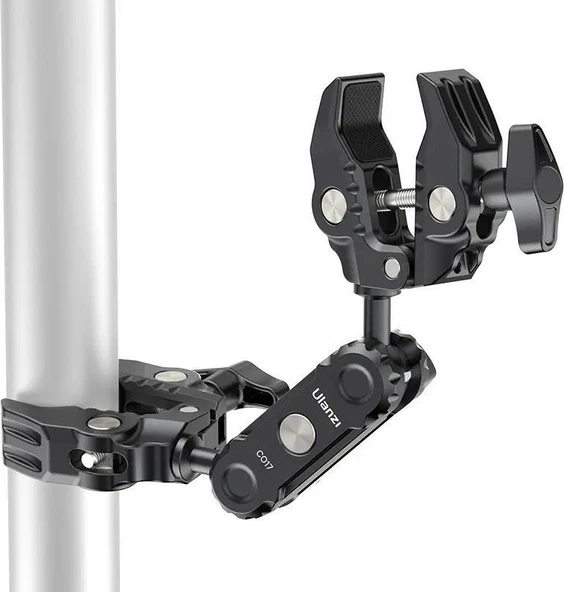 Ulanzi C017 Çift Yönlü Ball Head Süper Kelepçe Magic Arm - Resim 3