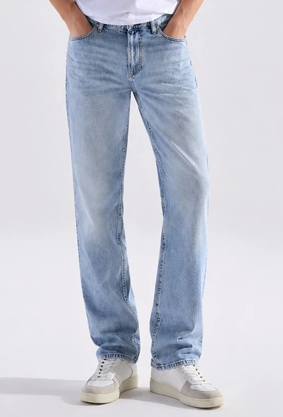 Mavi M00202A3987 Hunter Classic Denim Buz Mavisi Jean Pantolon Erkek Kot Pantolon ürün görseli 1