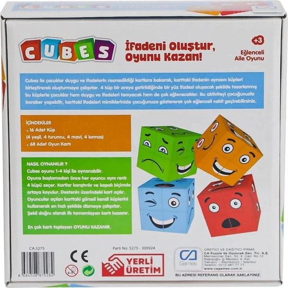 Ca Games Cubes Kutu Oyunu - Resim 2