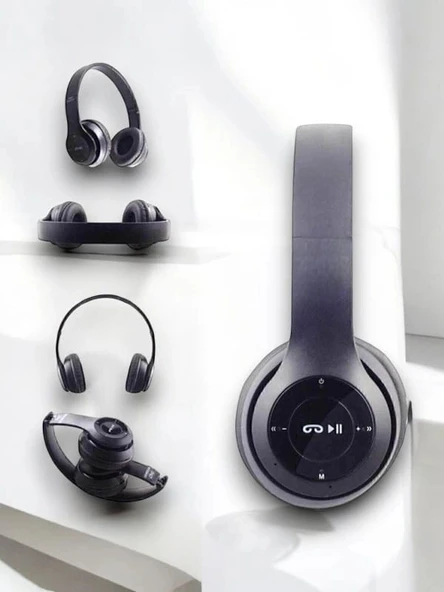 P47 Kulak Üstü Bluetooth Kulaklık - Resim 5
