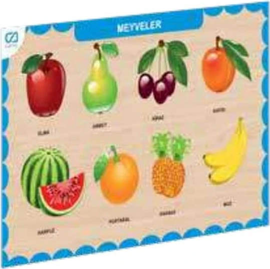 Ca Games Ahşap Meyveler Eğitici Set ürün görseli 1