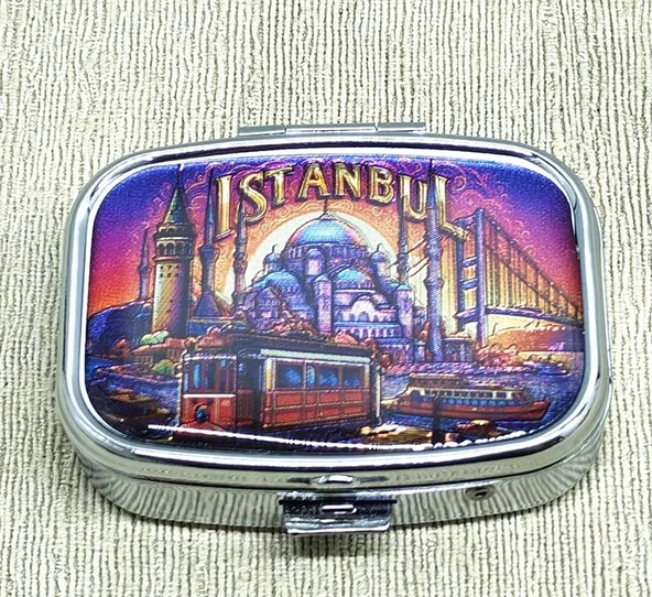 İstanbul Temalı İlaç Kutusu Alk4369 ürün görseli 1