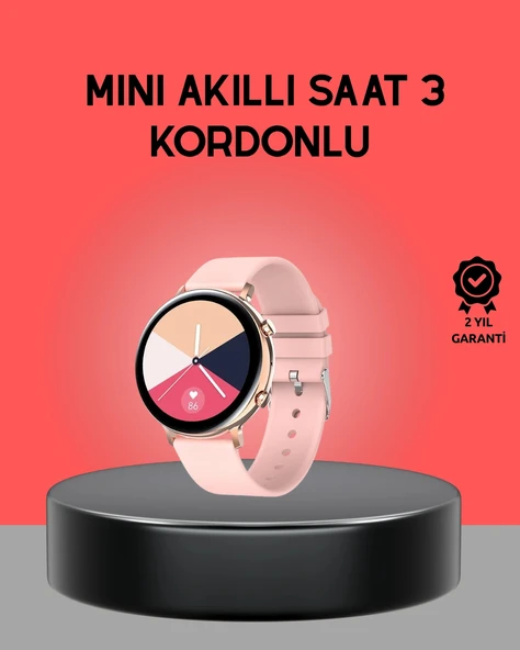 Akıllı Saat – Adım Sayar, Bildirim Görüntüleme, Suya Dayanıklı ürün görseli 1